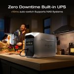 EF ECOFLOW DELTA 3 Max Plus Portable Power Station - 2,048Wh LiFePO4 with 3000W Output & 3800W X-Boost - EF-DL3-MP - Image 2