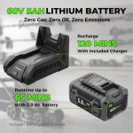 NovorikX 60V 21" Self-Propelled Cordless Lawn Mower with 5.0Ah Battery & Rapid Charger - XLLM7B50 - Image 6