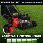 PowerSmart 21" Gas Self-Propelled Lawn Mower with 170cc Engine & 3-in-1 Cutting - V8721S1-2 - Image 6