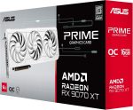 ASUS Prime Radeon RX 9070 XT White OC Edition Graphics Card - 16GB GDDR6 with Axial-Tech Fans & Dual BIOS - RX9070XT-O16G-WHITE - Image 2