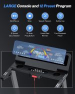 WELLFIT T24-1 Treadmill - 4.0HP Motor with 450 lb Capacity & 0-5% Incline - T24-1 - Image 3
