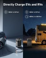 Anker SOLIX F3800 Portable Power Station - 3,840Wh Expandable to 53.8kWh with 6,000W AC Output - A1790 - Image 5