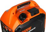 WEN 56360i Inverter Generator - 3,600W Surge/2,900W Running with Fuel Shutoff & RV Outlet - 56360i - Image 5