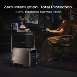 EF ECOFLOW DELTA 3 Ultra Plus Portable Power Station - 3,072Wh LiFePO4 Expandable to 11kWh with 3,600W Output - EF-DL-H02-3UP - Image 8