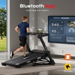 Yuejiqi 7210 Treadmill with 25% Auto Incline - 4.0HP Motor & 10 MPH - 7210 - Image 8