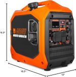 WEN 56432i Inverter Generator - 4,500W Surge/3,600W Running with Fuel Shutoff & RV Outlet - 56432i - Image 6