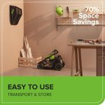 Greenworks 60V 17" Push Lawn Mower with 4.0Ah Battery & Charger - MO60L419 - Image 9