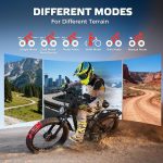 EcoE Ec-6650 Electric Bike - 8000W Dual Motor with 60V 32Ah Battery & 50 MPH - Ec-6650 - Image 5