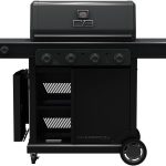 Char-Broil Pro Series 4-Burner Propane Gas Grill - 3-in-1 with Amplifire Infrared Technology & Side Burner - 463281024