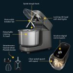 Ooni Halo Pro Spiral Mixer - 7.3 Qt Dough Stand Mixer with 58 Speed Settings & Four Attachments - UU-P31300 - Image 2