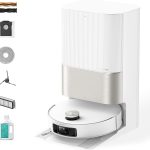 Dreame X50 Ultra Robot Vacuum and Mop - 20,000Pa Vormax Suction with 2.36in Obstacle Crossing & Self-Cleaning Base - RLX85CE (White)