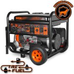 WEN TF-1450X Tri-Fuel Generator - 14,500W Gas/12,500W Propane/10,500W NG with Electric Start & CO Watchdog - TF-1450X - Image 2
