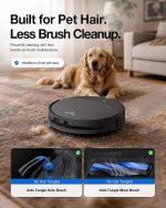 ECOVACS DEEBOT X11S OmniCyclone Robot Vacuum and Mop - 30,000Pa Suction with Bagless OMNICYCLONE Station & OZMO Roller Mop - DEX95 (Black) - Image 3