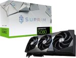 MSI GeForce RTX 5080 16G SUPRIM SOC Graphics Card - 16GB GDDR7 with Extreme Performance & TRI FROZR 4 Cooling