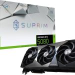 MSI GeForce RTX 5080 16G SUPRIM SOC Graphics Card - 16GB GDDR7 with Extreme Performance & TRI FROZR 4 Cooling