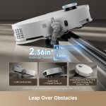 Dreame X50 Ultra Robot Vacuum and Mop - 20,000Pa Vormax Suction with 2.36in ProLeap System & VersaLift Navigation - RLX85CE (White) - Image 2