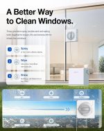 ECOVACS WINBOT W2S PRO Omni Robotic Window Cleaner - 10,000Pa Suction with TruEdge 2.0 & WIN-SLAM 4.0 Navigation - WE005V01 (White) - Image 4