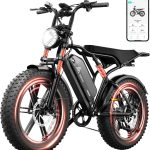 TS TST GRP LLC Electric Bike - 1500W Peak Motor with 48V 15Ah Battery & Fat Tires