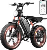 TS TST GRP LLC Electric Bike - 1500W Peak Motor with 48V 15Ah Battery & Fat Tires