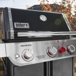 Weber Genesis E-325 3-Burner Propane Gas Grill - 641 Sq In Cooking Area with Extra-Large Sear Zone & PureBlu Burners - 1500533 - Image 4