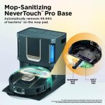 Shark PowerDetect ThermaCharged NeverTouch Pro Robot Vacuum & Mop - Heated Mop Cleaning Base with 185°F Wash & 175°F Dry - RV2920XE (Black) - Image 2
