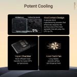 ASUS ProArt GeForce RTX 5080 OC Edition Graphics Card - 16GB GDDR7 with USB Type-C & Vapor Chamber Cooling - PROART-RTX5080-O16G - Image 5