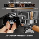 Gemilai G3028A Espresso Machine - 15 Bar with Dual PID, Adjustable OPV & Auto Milk Frother - G3028A - Image 3
