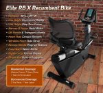 3G Cardio Elite RB Recumbent Exercise Bike with 16 Resistance Levels & FTMS Bluetooth - Elite RB - Image 10