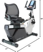3G Cardio Elite RB Recumbent Exercise Bike with 16 Resistance Levels & FTMS Bluetooth - Elite RB - Image 12