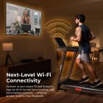 Sunny Health & Fitness Smart Wi-Fi Treadmill - Auto Incline with 9 MPH & 50" Deck - SF-T724012 - Image 2