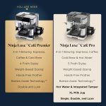 Ninja Luxe Café Premier Series - 3-in-1 Espresso Machine with Barista Assist Technology - Image 7