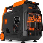 WEN DF480iX Dual Fuel Inverter Generator - 4,800W Gas/4,320W Propane with Electric Start & CO Watchdog - DF480iX