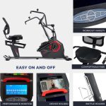 Sunny Health & Fitness Recumbent Cross Trainer with 16 Resistance Levels & SunnyFit App - SF-RBE4886SMART - Image 6