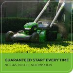 Greenworks 80V 21" Self-Propelled Lawn Mower - Cordless Electric Mower with 4.0Ah Battery & Charger, Brushless Motor, LED Headlight for Lawn Care - Image 5