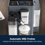 De'Longhi Rivelia Automatic Espresso Machine - 18 One-Touch Recipes with Dual Bean Hoppers - Image 7