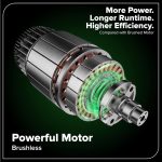 Greenworks 60V 21" Push Lawn Mower with 5.0Ah Battery & Charger - MO60L516 - Image 5