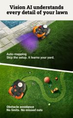 WORX WO7144 Robot Lawn Mower - Wire-Free RTK Cloud Navigation with AI Vision for 1/4 Acre - WO7144 - Image 3