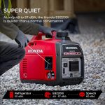 Honda EB2200i Industrial Inverter Generator - 2200W with CO-MINDER & GFCI - EB2200ITAN - Image 3