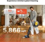 roborock F25 ACE Pro Foam / F25 GT Gen 2 Cordless Wet Dry Vacuum Mop with 25,000Pa Suction & Self-Cleaning - Image 9
