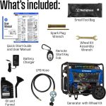 Westinghouse WGen11500TFc Tri-Fuel Portable Generator - 14,500W Gas/13,500W Propane/12,000W NG with Remote Start & CO Sensor - WGen11500TFc - Image 6