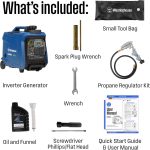 Westinghouse iGen4000DFcv Dual Fuel Portable Inverter Generator - 4,000W Peak/3,300W Running with CO Sensor & RV Outlet - iGen4000DFcv - Image 6