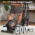 Niceday Elliptical Machine with 18" Stride & 16 Resistance Levels - CT11S-18-Black - Image 6