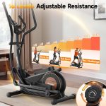 Niceday Elliptical Machine with 18" Stride & 16 Resistance Levels - CT11S-18-Black - Image 5