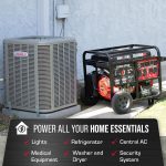 DuroStar DS13000MX Dual Fuel Portable Generator - 13,000W Gas/11,500W Propane with Remote Electric Start & CO Alert - DS13000MX - Image 6