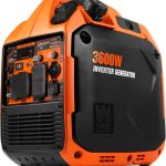 WEN DF360iX Dual Fuel Inverter Generator - 3,600W Gas/3,500W Propane with CO Watchdog & RV Outlet - DF360iX