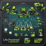 Greenworks 60V 21" Self-Propelled Lawn Mower with (2) 4.0Ah Batteries - MO60L424 - Image 12