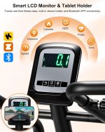 Kawnina Recumbent Exercise Bike with 16 Resistance Levels & 420 lb Capacity - USNC-CBK2412 - Image 8