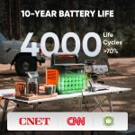Jackery Explorer 1000 v2 Portable Power Station - 1070Wh LiFePO4 with 1500W AC Output & Carrying Bag - JE-1000D - Image 5