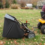 Brinly 42" Tow-Behind Lawn Sweeper with 20 cu ft Capacity & High-Velocity Brushes - LS2-42BH-GA - Image 9