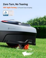 NAVIMOW i206 AWD Robot Lawn Mower - All-Wheel Drive for 45% Slopes, Wire-Free RTK+Vision for 0.15 Acre - i206 AWD - Image 3